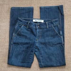 Gap trouser style jeans.